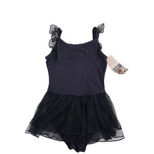Freestyle By Danskin Black Ballet Leotard